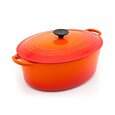 Panela Oval Laranja 35cm - Le Creuset 